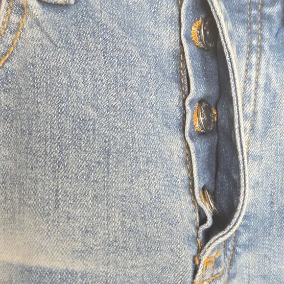 Women's Mackeen Skinny Skull Jeans Size30 Inseam32 Distress - Picture 9 of 11